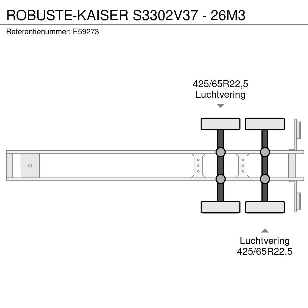  Robuste-Kaiser S3302V37 - 26M3 Polprikolice prekucniki - kiper