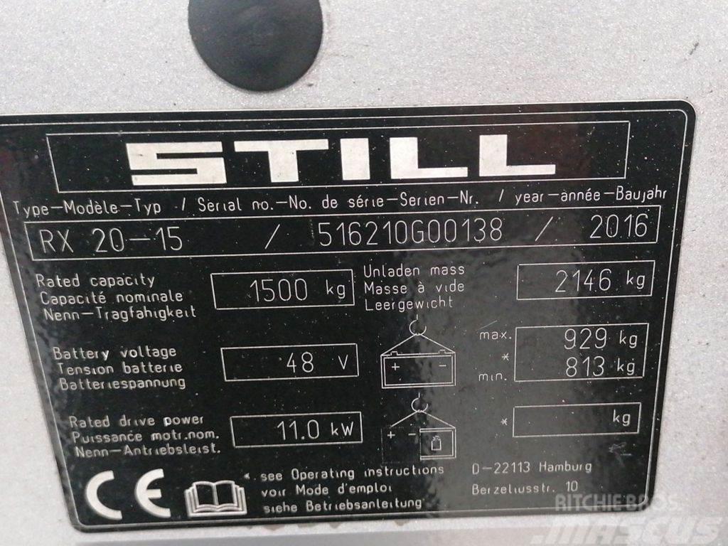 Still RX20-15 Električni viličarji