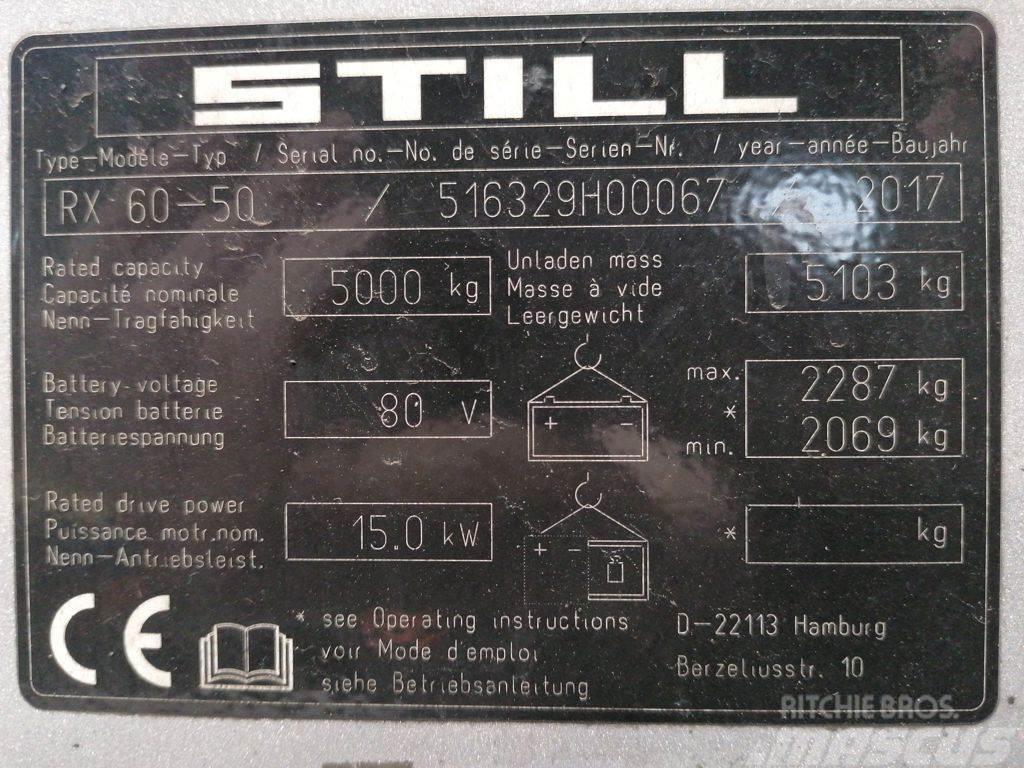 Still RX60-50 Električni viličarji