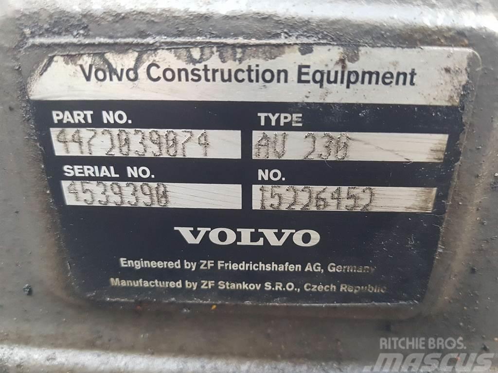 Volvo L30G-VOE15226452-ZF AV-230-Axle/Achse/As Osi
