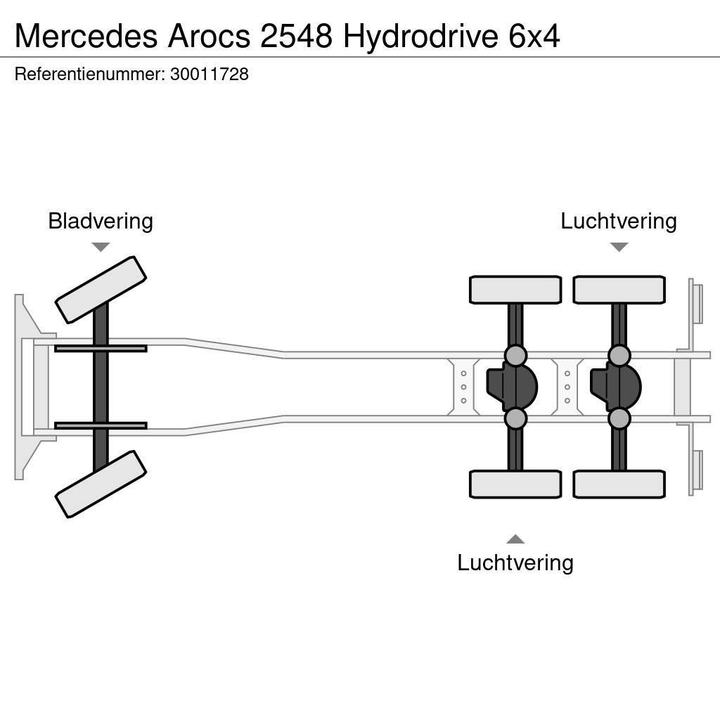 Mercedes-Benz Arocs 2548 Hydrodrive 6x4 Tovornjaki-šasije