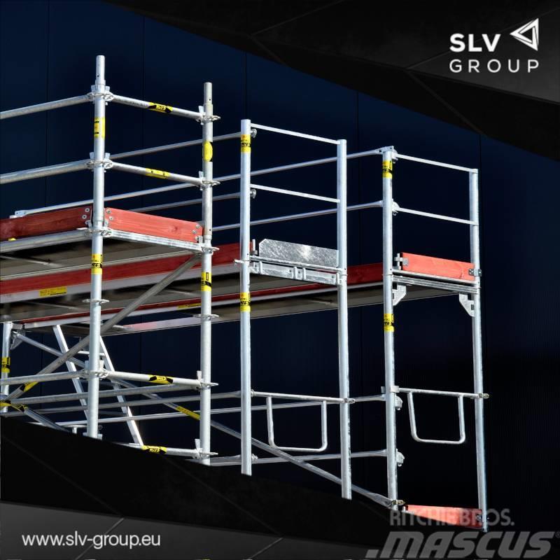  SLV-Group Aluminium Fassadengerüst Typ Plettac 58, Gradbeni odri