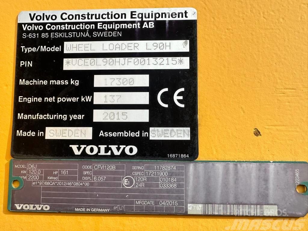 Volvo L 90 H Kolesni nakladalci