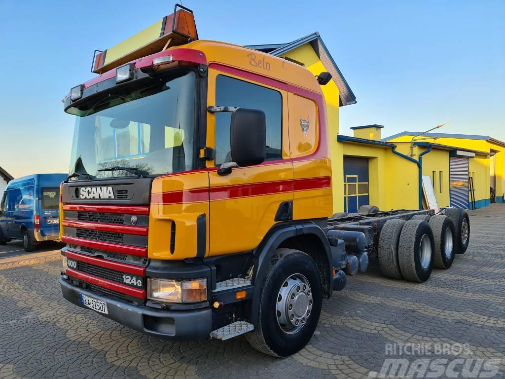 Scania 124L400 8x4 Tovornjaki-šasije