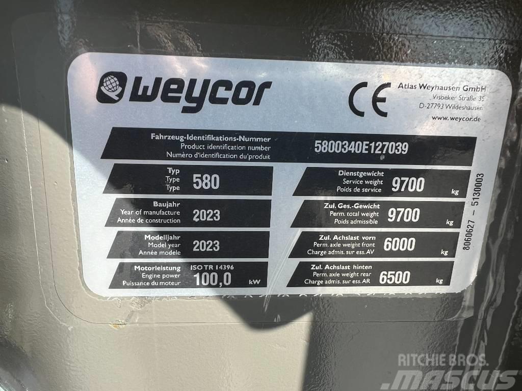 Weycor AR 580 Kolesni nakladalci