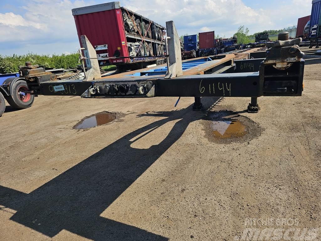 Pacton T3-010 | 3 axle container chassis | extendible all Kontejnerske polprikolice