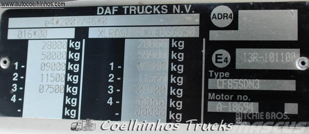 DAF CF85.360 Tovornjaki s kesonom/platojem