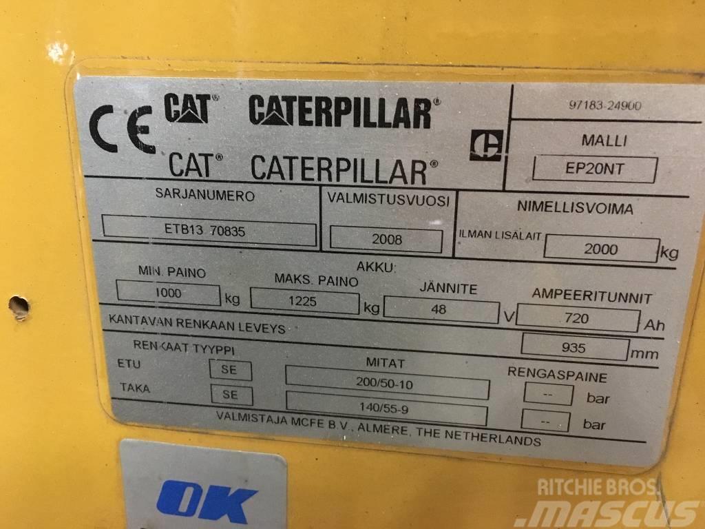 CAT EP 20 NT Električni viličarji