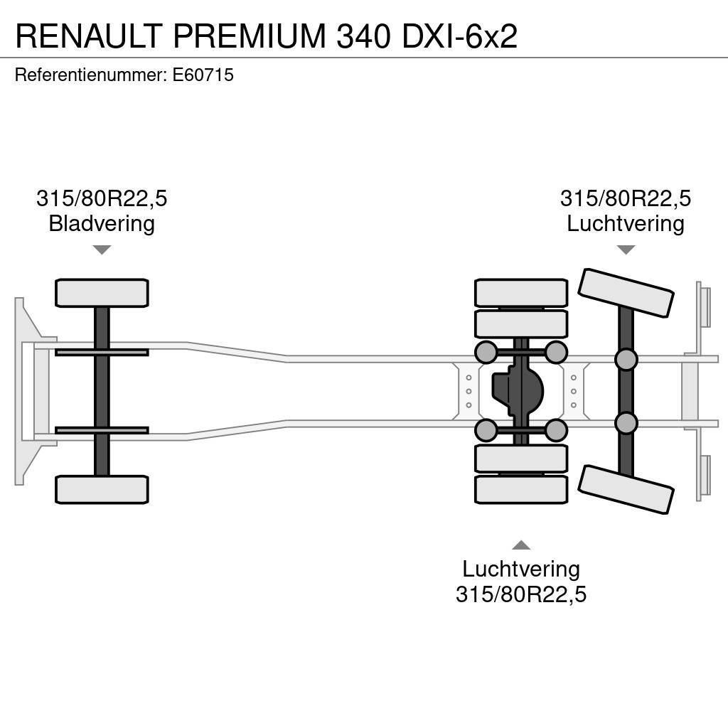 Renault PREMIUM 340 DXI-6x2 Tovornjaki zabojniki