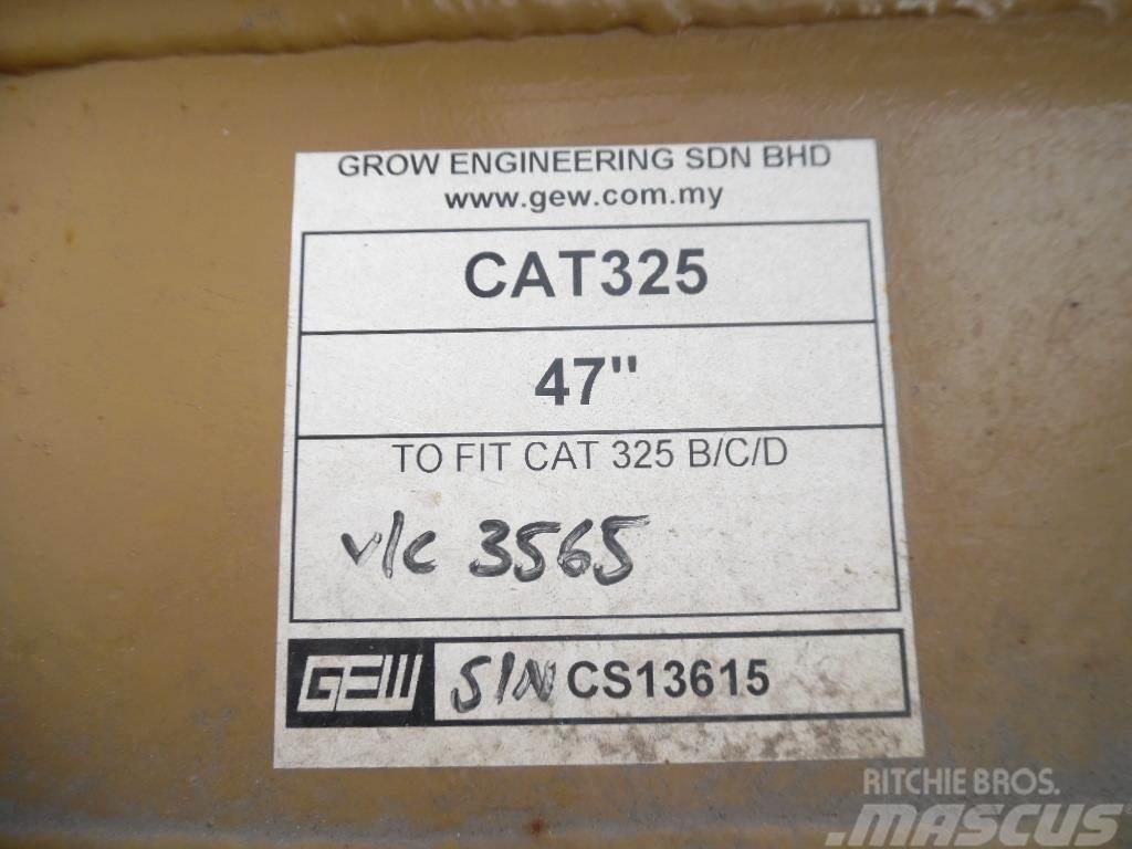 CAT 325B / 325C / 325D 47 inch HDbucket Žlice