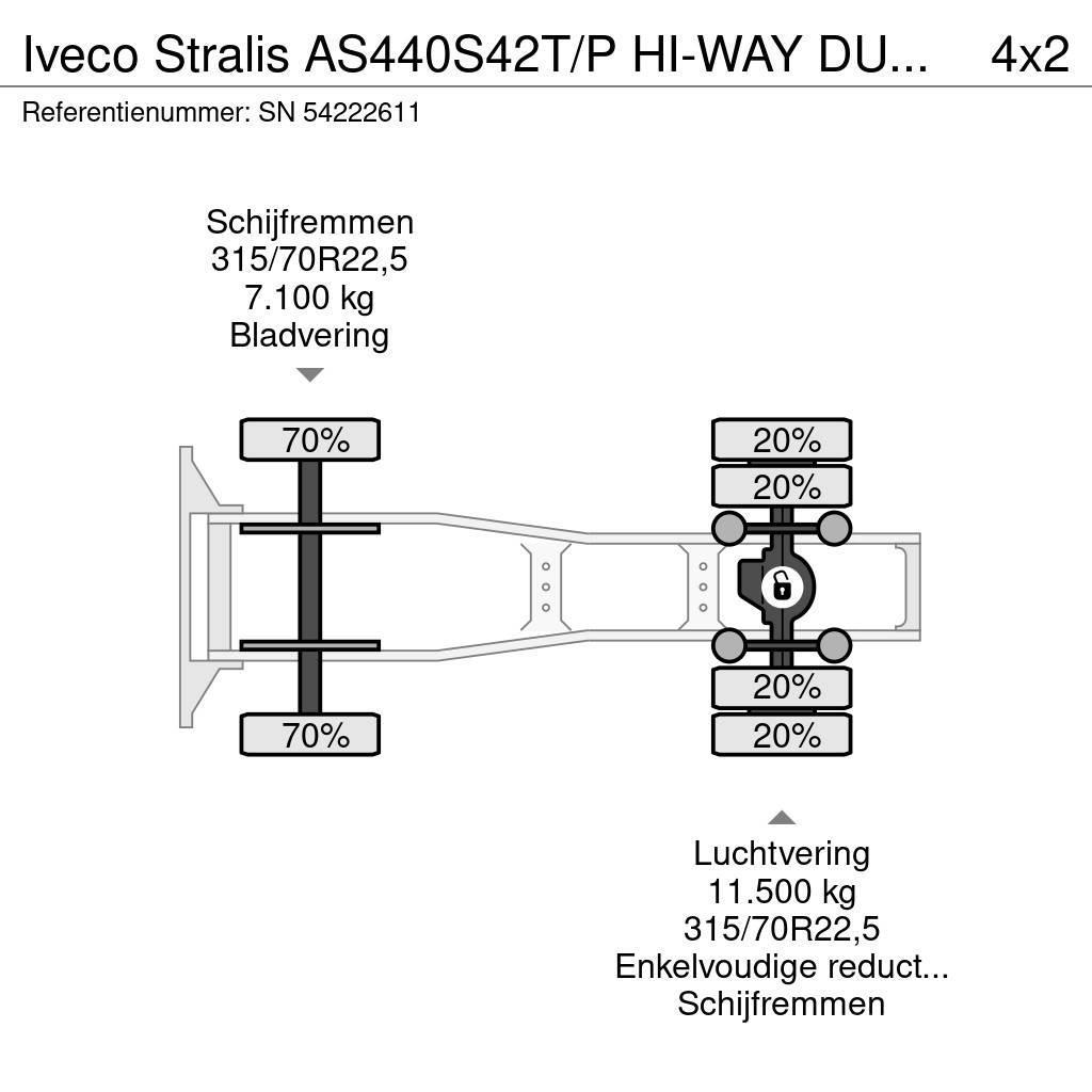 Iveco Stralis AS440S42T/P HI-WAY DUTCH TRUCK (APK/TUV -> Vlačilci
