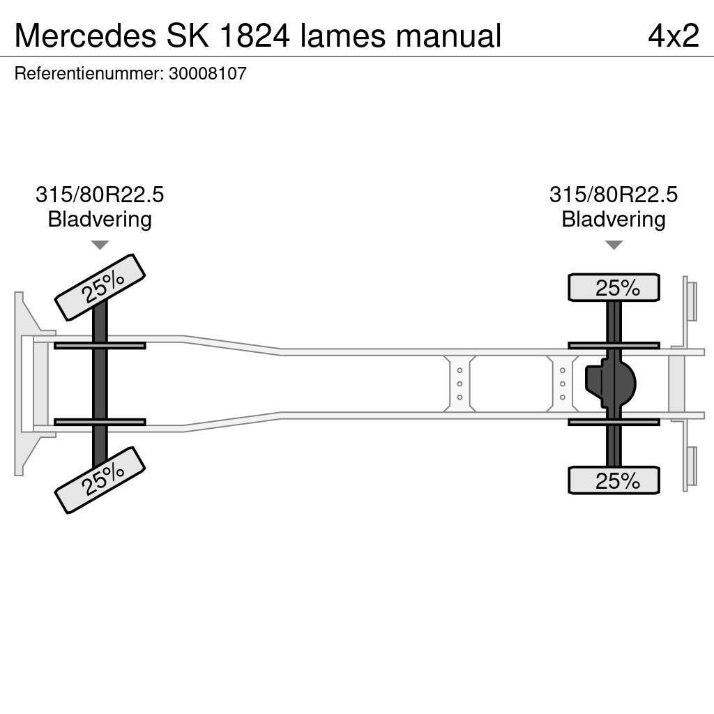Mercedes-Benz SK 1824 lames manual Tovornjaki-šasije