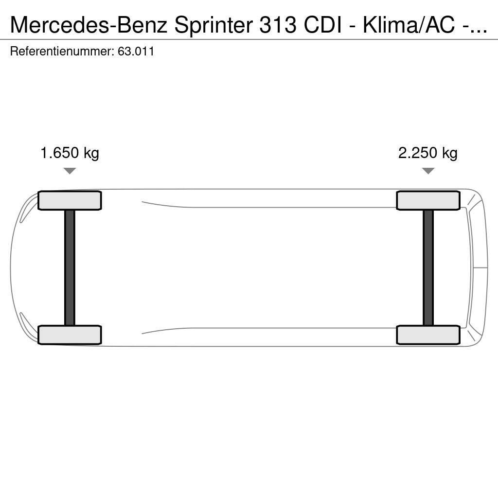 Mercedes-Benz Sprinter 313 CDI - Klima/AC - Joly B9 crane - 5 se Prekucniki