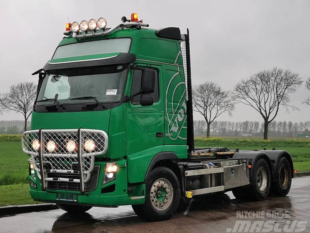 Volvo FH 16.600 6x4 manual joab hook Kotalni prekucni tovornjaki