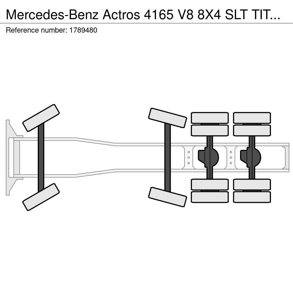 Mercedes-Benz Actros 4165 V8 8X4 SLT TITAN HEAVY DUTY TRACTOR / Vlačilci