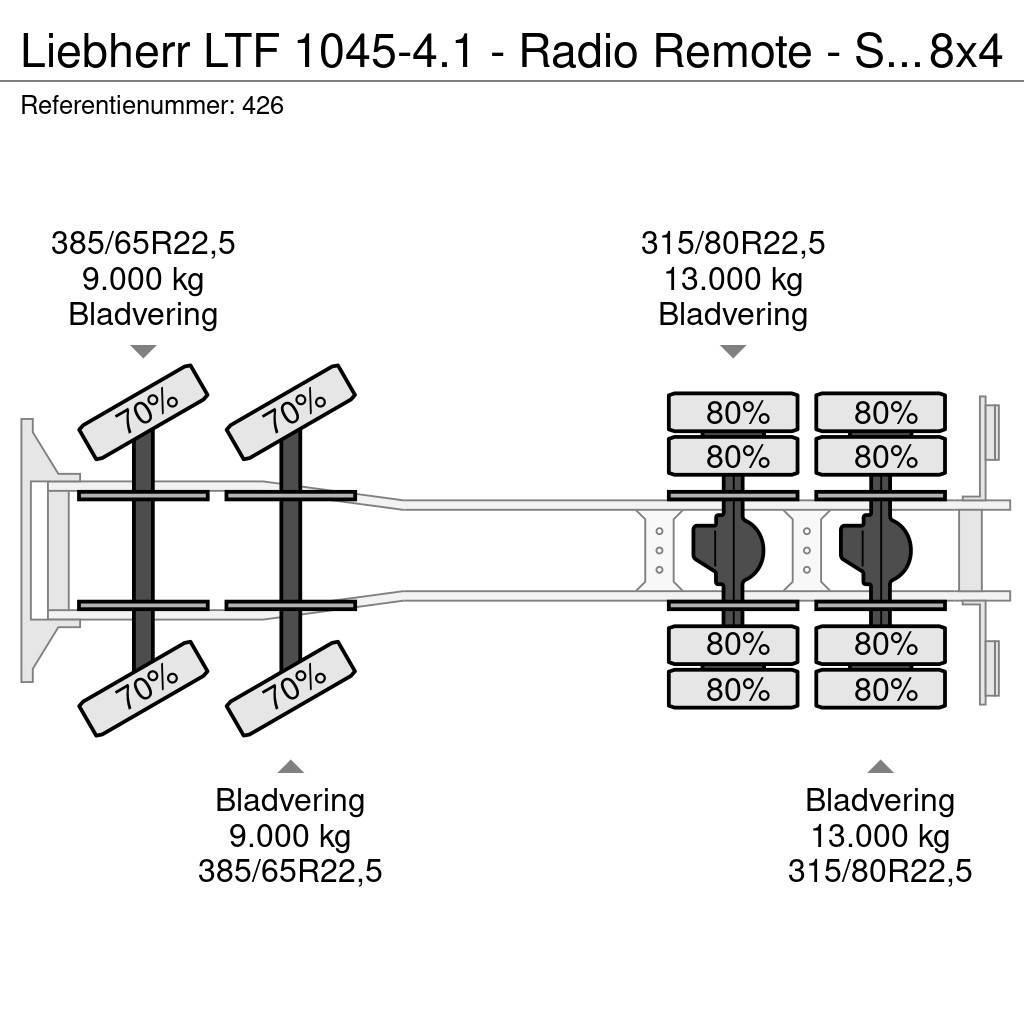 Liebherr LTF 1045-4.1 - Radio Remote - Scania P410 8x4 - Eu Rabljeni žerjavi za vsak teren
