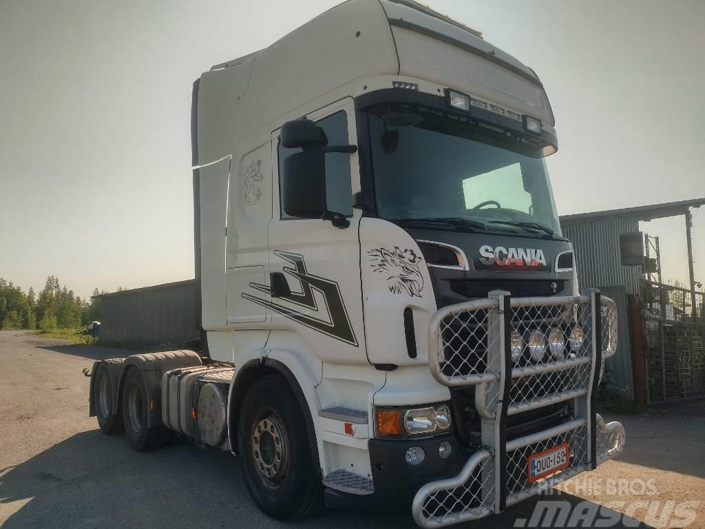 Scania R730 6x4 kippihydrauliikka Vlačilci