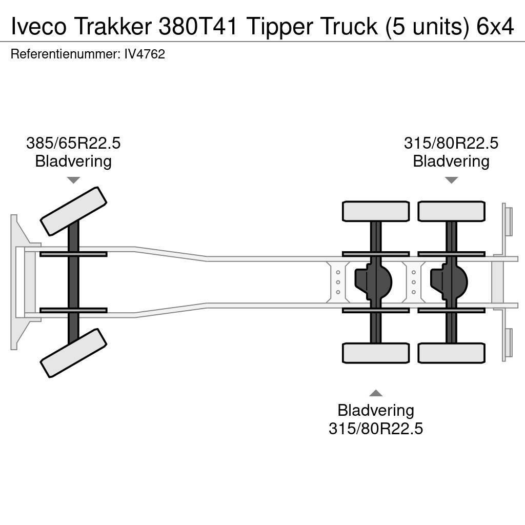 Iveco Trakker 380T41 Tipper Truck (5 units) Kiper tovornjaki