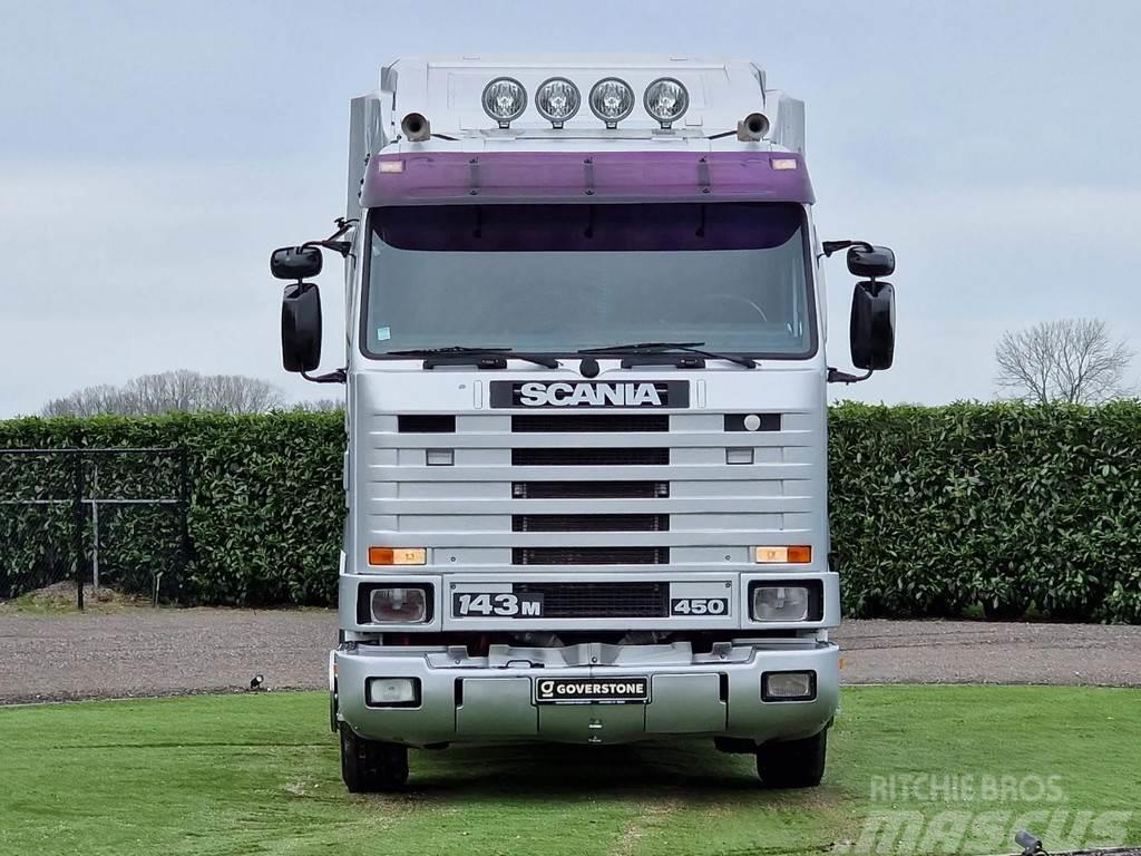 Scania R143-450 V8 4x2 - Oldtimer - Retarder - PTO/Hydrau Vlačilci