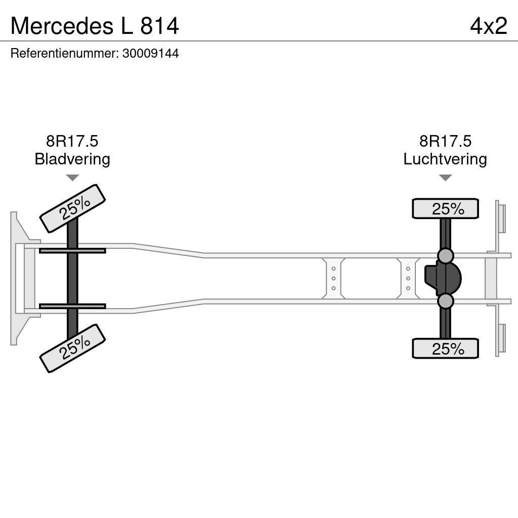 Mercedes-Benz L 814 Tovornjaki-šasije