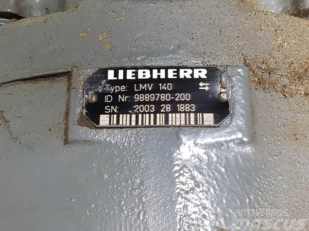 Liebherr A934C-9889780-200-LMV140-Drive motor/Fahrmotor Hidravlika