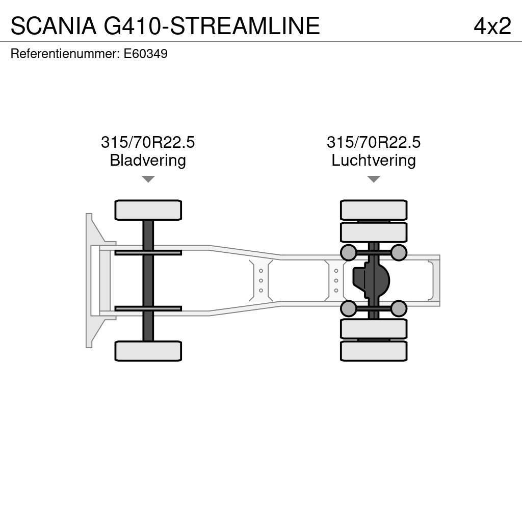 Scania G410-STREAMLINE Vlačilci