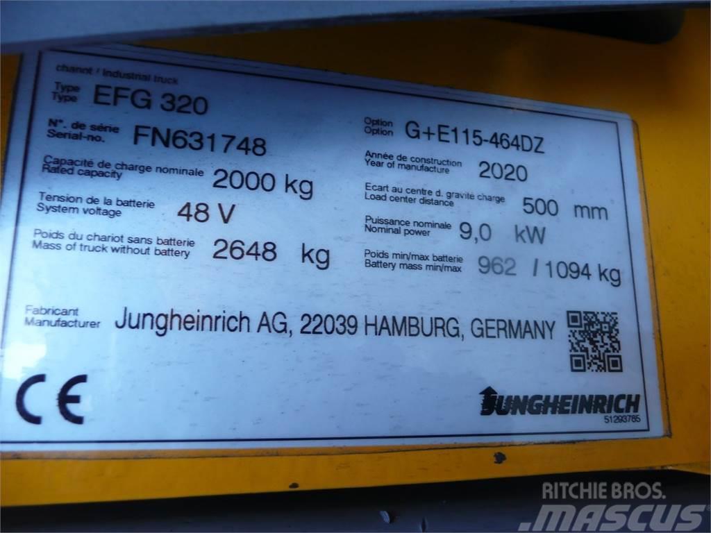 Jungheinrich EFG 320 464 DZ Električni viličarji