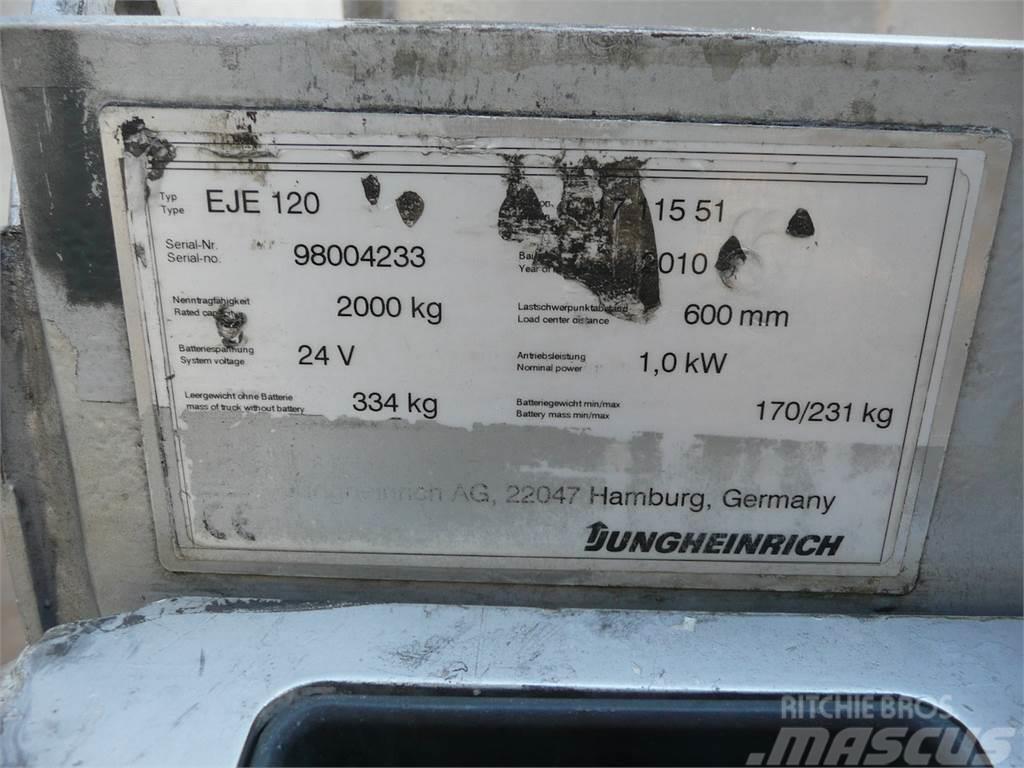 Jungheinrich EJE 120 Električni nizko dvižni viličar