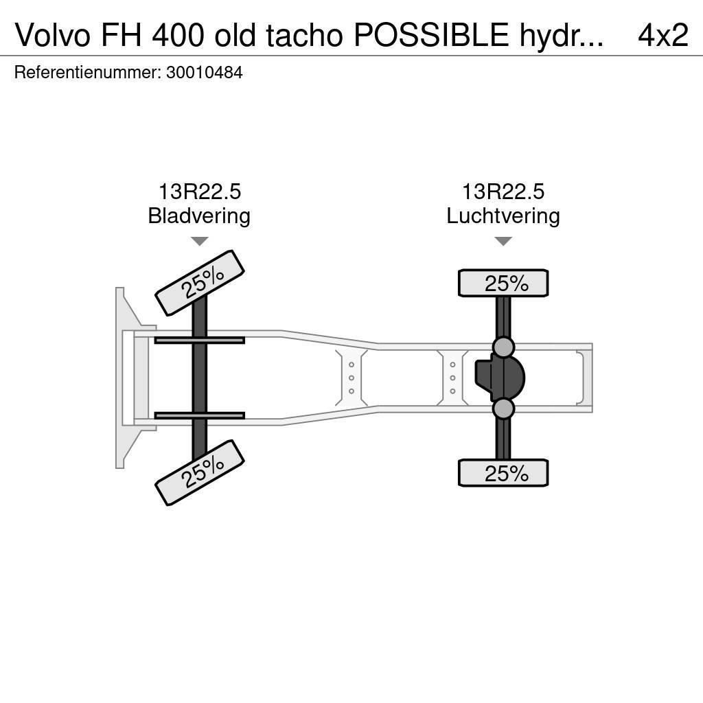 Volvo FH 400 old tacho POSSIBLE hydraulic Vlačilci