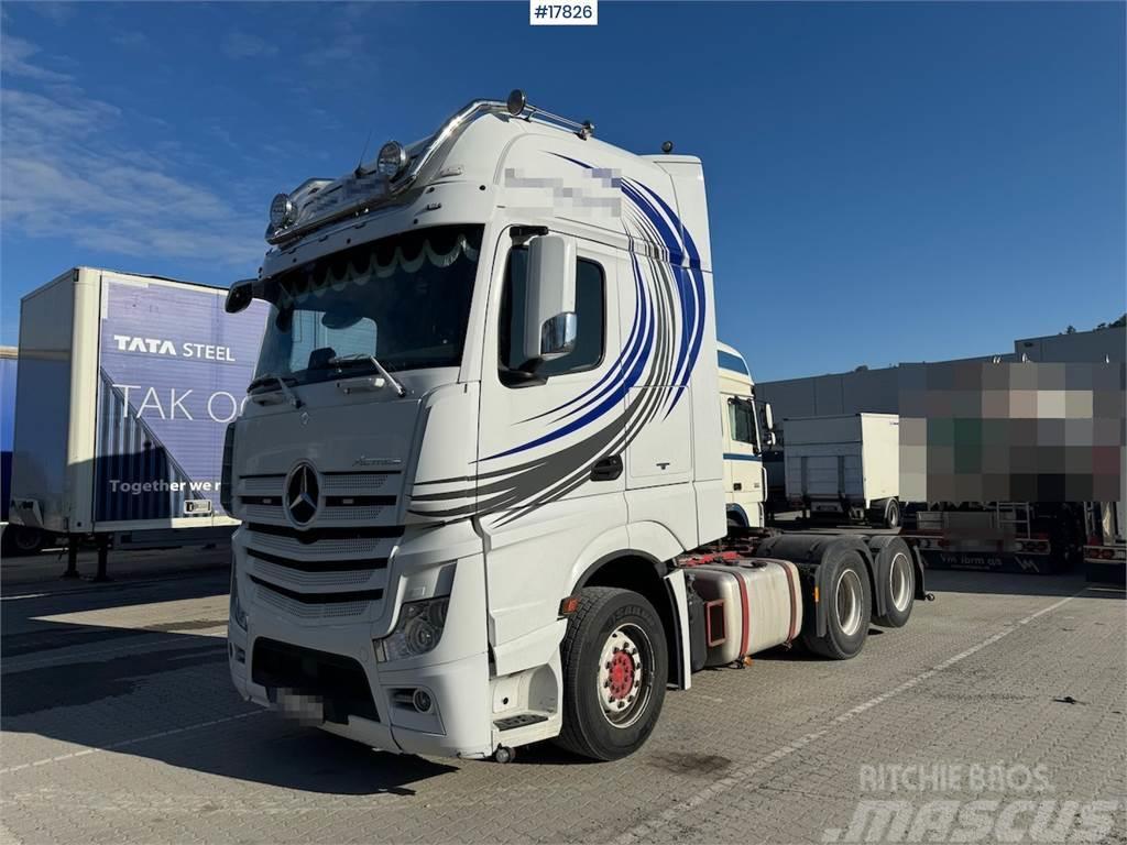 Mercedes-Benz Actros 6x2 tow truck w/ hydraulics WATCH VIDEO Vlačilci