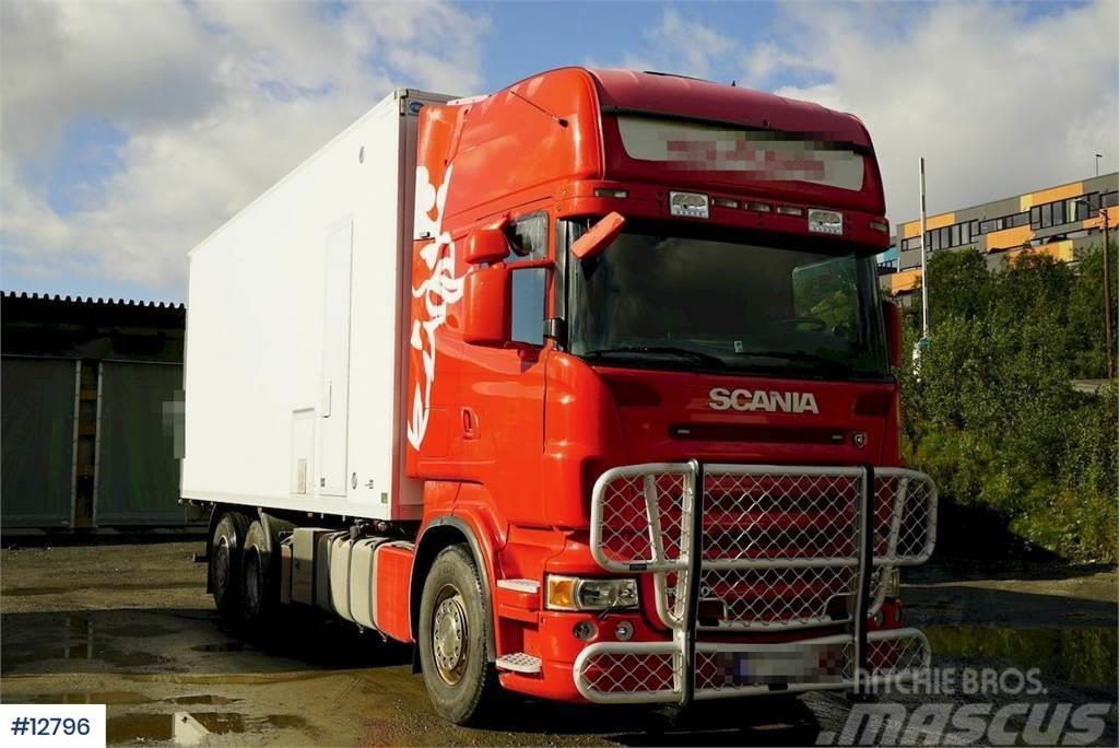 Scania R480 6x2 box truck Tovornjaki zabojniki