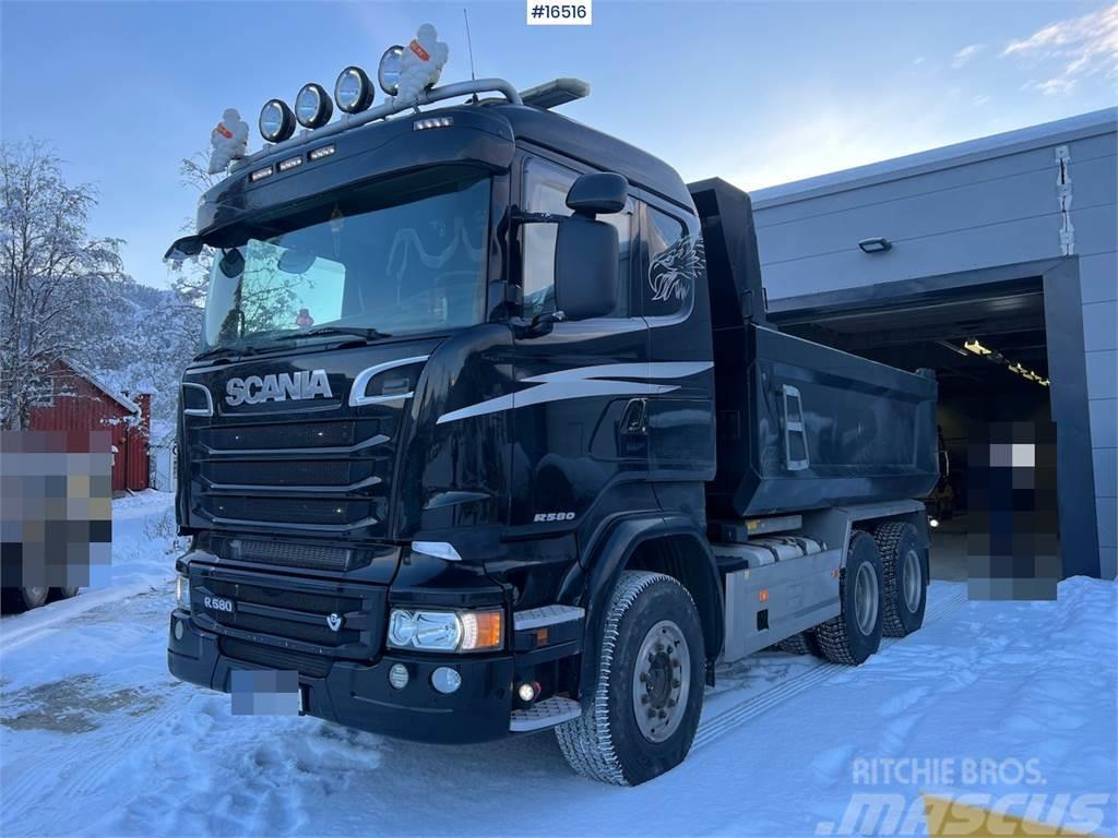 Scania R580 6x4 tipper WATCH VIDEO Kiper tovornjaki