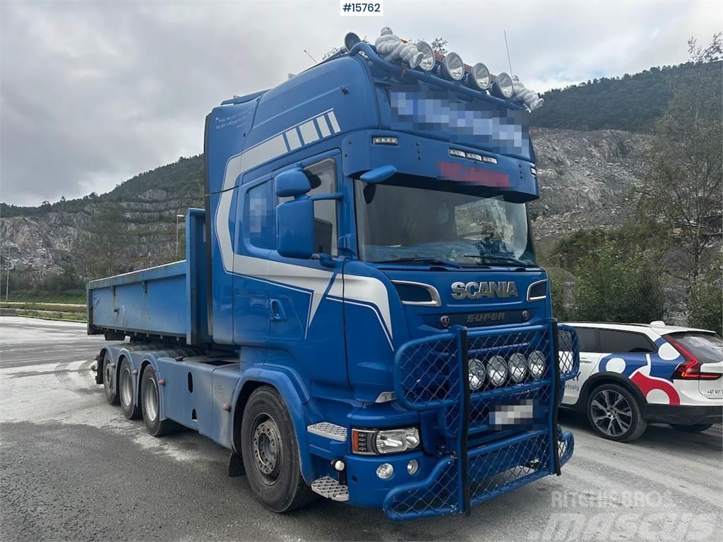 Scania R580 Tridem 8x4 Hook Truck. Euro 6. Kotalni prekucni tovornjaki