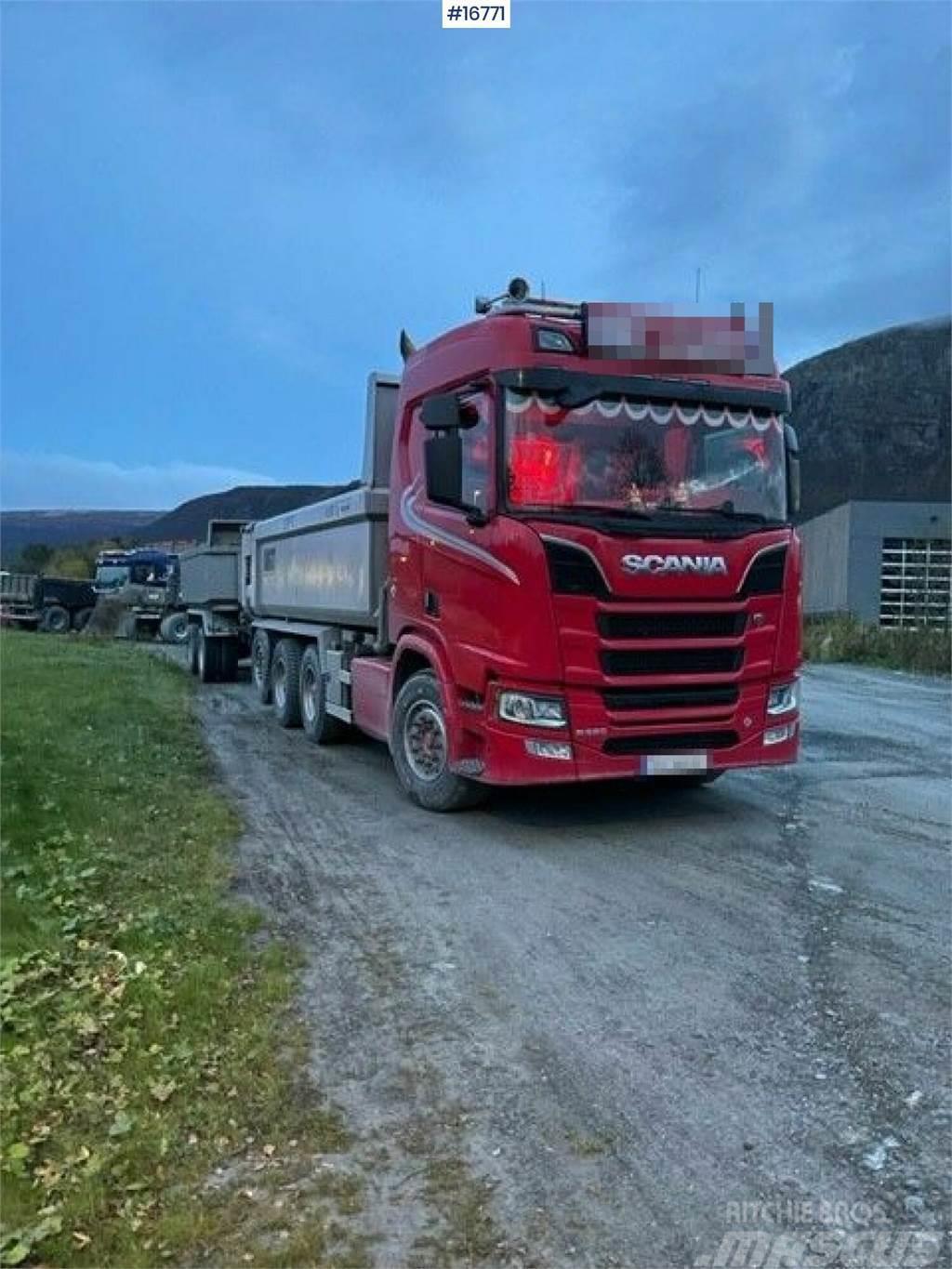 Scania R580 Tridem Tipper Truck Kiper tovornjaki