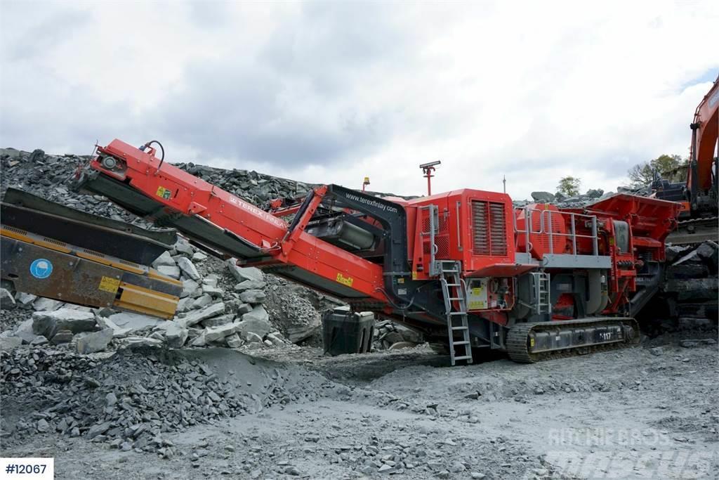 Terex Finlay J-1175 Jaw crusher with magnetic band. Few hours Drobilci