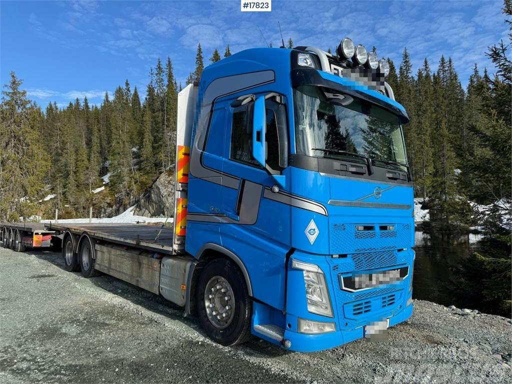 Volvo Fh 540 6x2 barrack truck w/ Trailer - bygg trailer Tovornjaki s kesonom/platojem