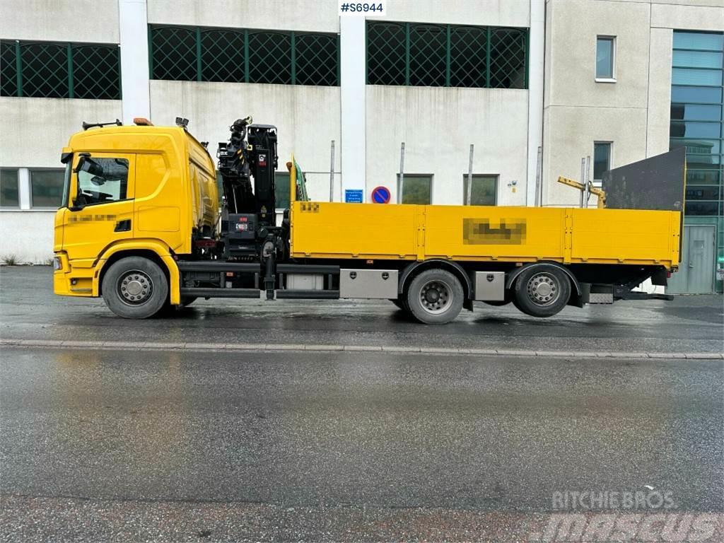 Scania P410 6x2 Tovornjaki z žerjavom