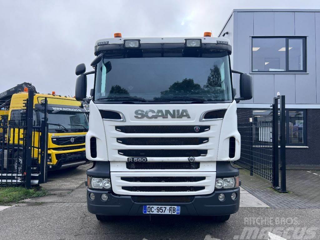 Scania R560 V8 6X4 EURO 5 RETARDER + MANUAL FULL STEEL Tovornjaki-šasije