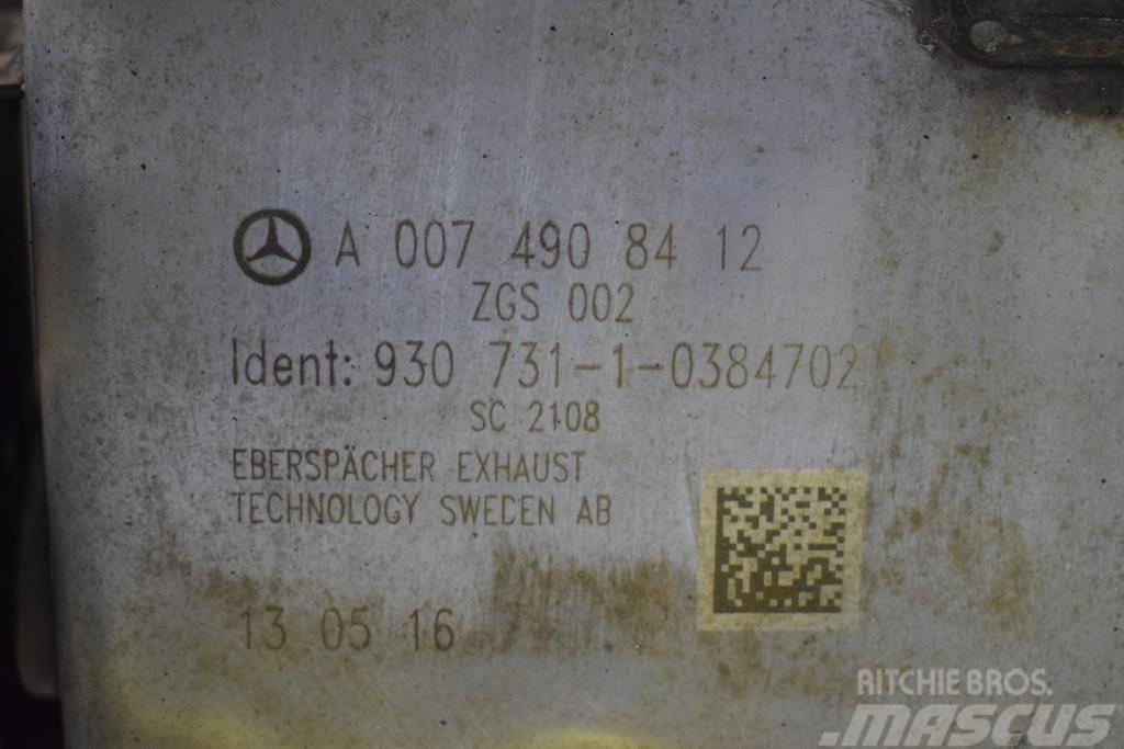Mercedes-Benz ΚΑΤΑΛΥΤΗΣ - ΕΞΑΤΜΙΣΗ  ACTROS MP4 Druge komponente