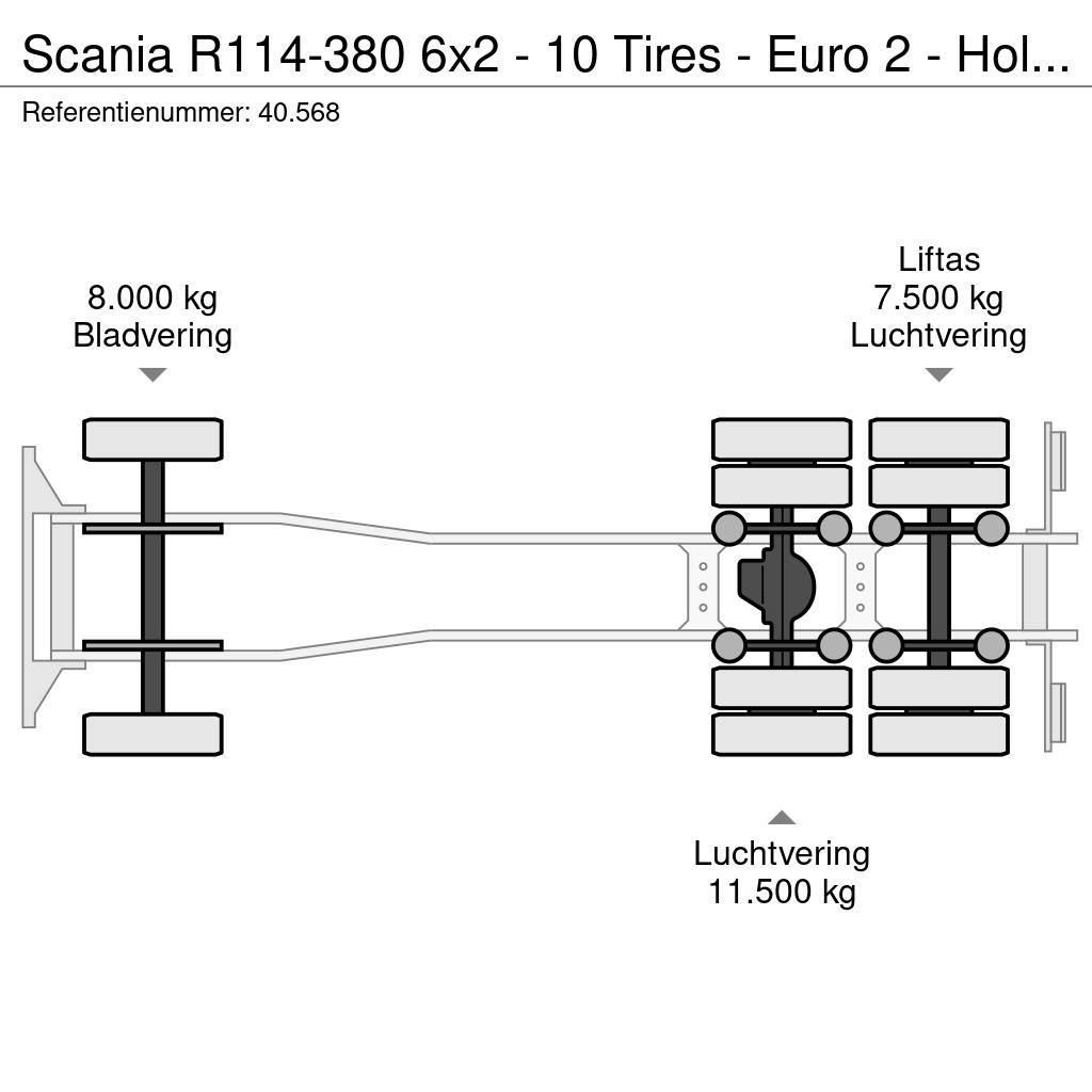 Scania R114-380 6x2 - 10 Tires - Euro 2 - Holland truck - Kotalni prekucni tovornjaki