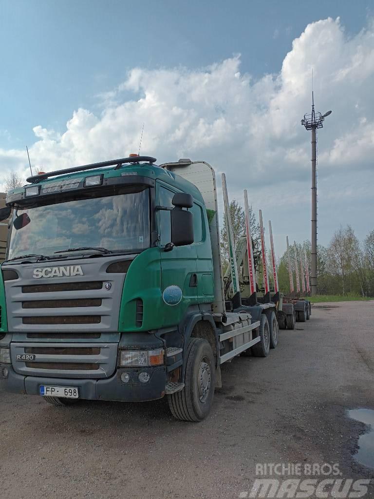 Scania R 420 Tovornjaki za hlode