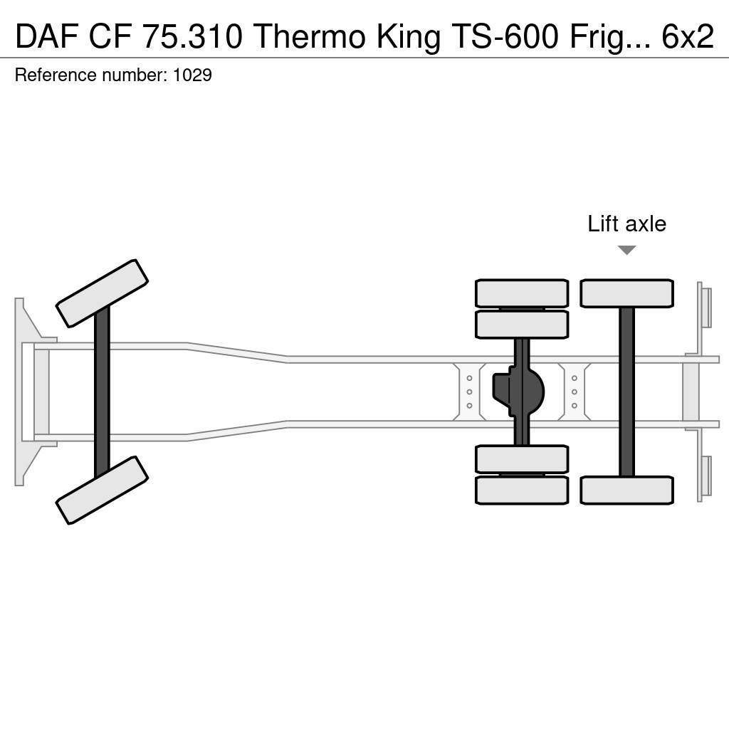 DAF CF 75.310 Thermo King TS-600 Frigo 6x2 Manuel Gear Tovornjaki hladilniki