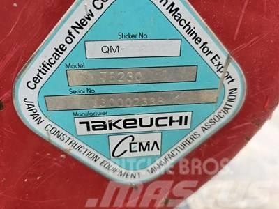 Takeuchi TB230 Mini bagri <7t