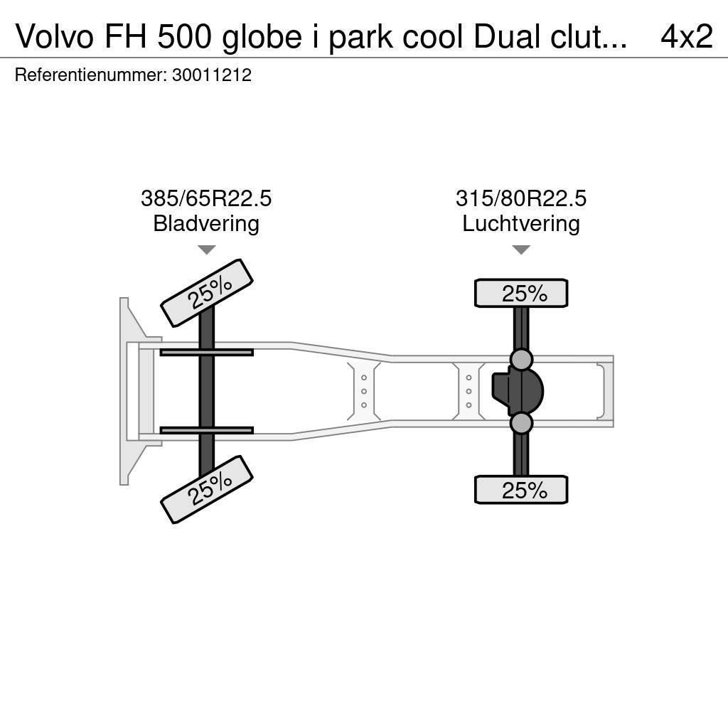 Volvo FH 500 globe i park cool Dual clutch21/12/16 Vlačilci