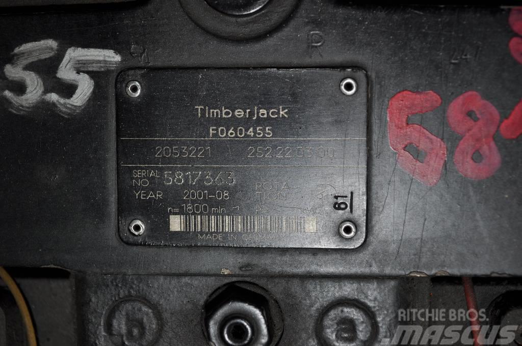 Timberjack 1270C Pompa jazdy F060455 Hidravlika