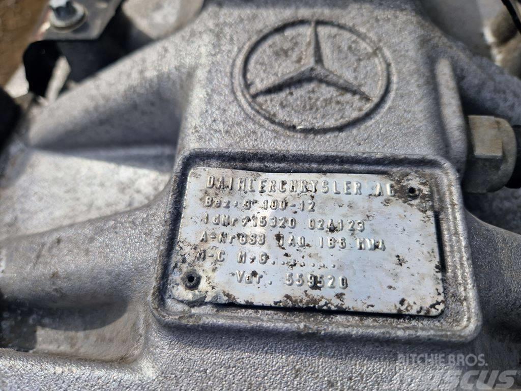 Mercedes-Benz ΣΑΣΜΑΝ  ATEGO G 100-12 ΕΠΙΣΚΕΥΑΣΜΕΝΟ Menjalniki