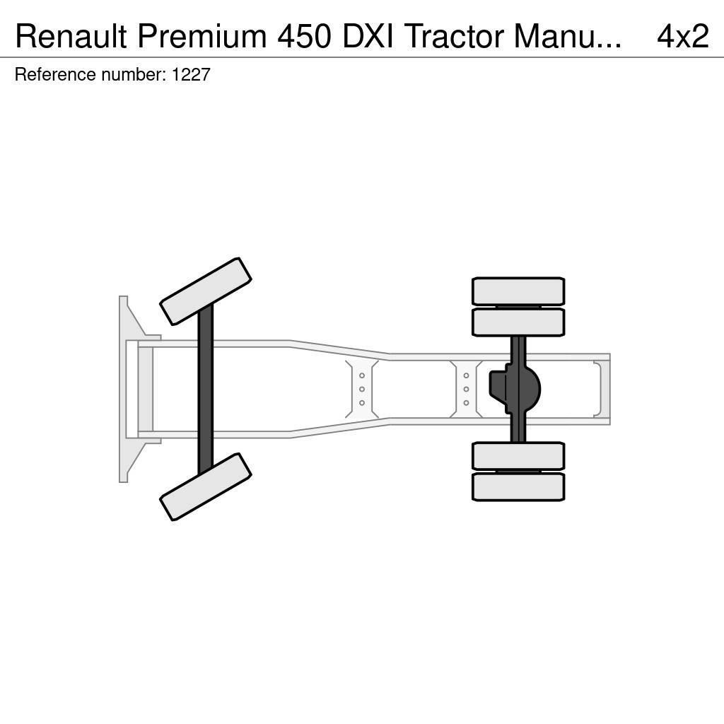 Renault Premium 450 DXI Tractor Manuel Gearbox Hydraulic P Vlačilci