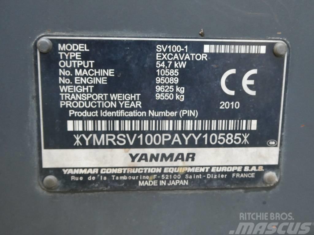 Yanmar SV 100-1 Midi bagri 7t – 12t