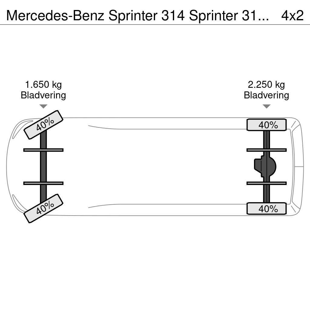Mercedes-Benz Sprinter 314 Sprinter 314CDI Koffer 4.14m Manual E Drugi