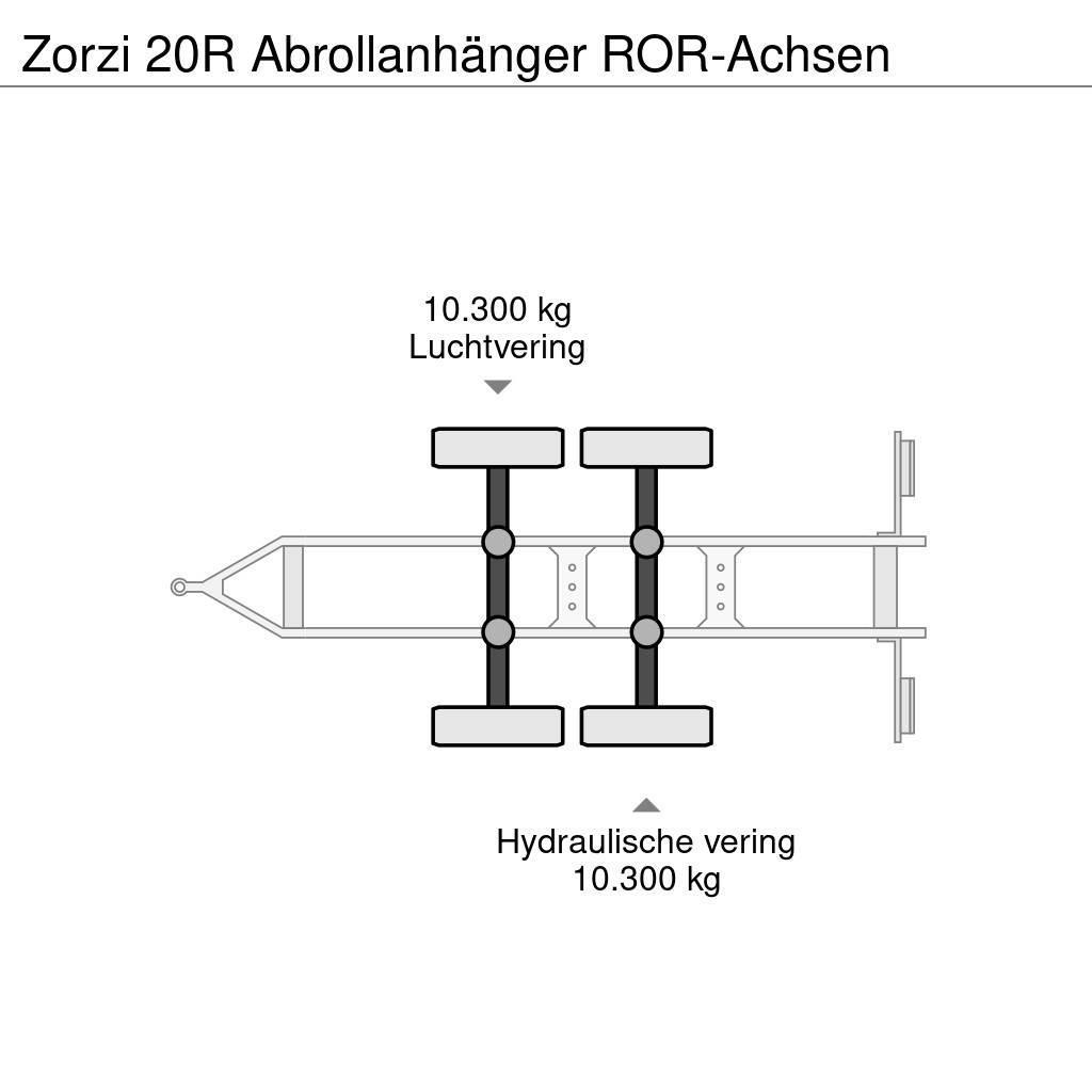 Zorzi 20R Abrollanhänger ROR-Achsen Druge prikolice